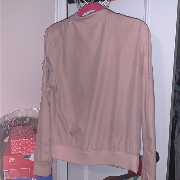 Pink Zara Bomber Jacket - Picture 3 of 5